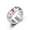 silver, variant on Titanium Steel Rotating Minimalist Fashion Mahjong Ring