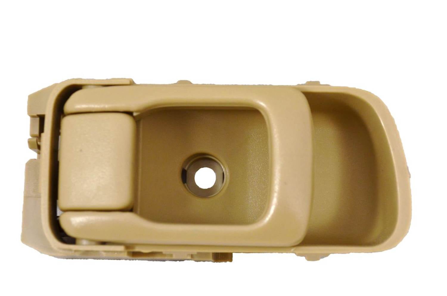 Beige//Tan PT Auto Warehouse NI-2544E3-LH - Driver Side Olive Inside Interior Inner Door Handle