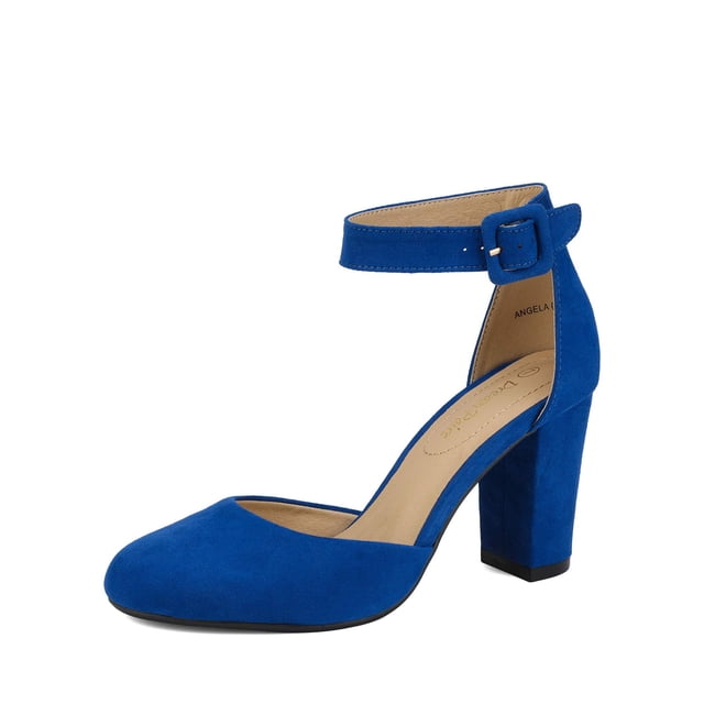 Zapatos de Tacón con Correa en el Tobillo Angela de DREAM PAIRS para Mujer Talla 7.5