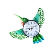 MUMTOP Outdoor clocks waterproof Hummingbird- outdoor wall clock battery operated for bathroom/Living Room Decor Indoor Exquisite Decoration