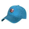 thumbnail image 3 of ZICANCN Casquette de Baseball Ajustable Femmes, Carp Exotic Chapeaux pour Hommes Adulte Coton Denim Lavé Casquettes de Baseball Mode, Bleu, 3 of 6