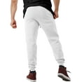 thumbnail image 2 of Ma Croix Men's Premium Slim Fit Fleece Jogger Sweatpants with Elastic Bottom, 2 of 4