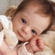 thumbnail image 3 of Muñeca Reborn MYREBABY Claire de 17 pulgadas con ojos azules y cabello castaño, 3 of 6