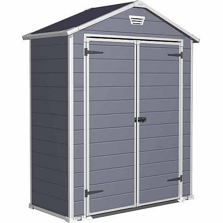 keter manor 6' x 3' resin storage shed, all-weather