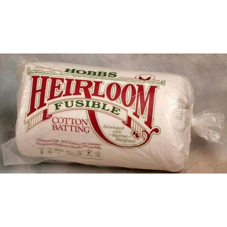 Hobbs Heirloom 80/20 Fusible Cotton Batting Queen (Best Batting Average Of All Time)