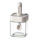 thumbnail image 4 of 4x Tarro De Especias Suministros De Cocina Mini Recipiente Transparente Para Conservas Tarro De Condimentos Gris, 4 of 8