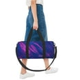 thumbnail image 6 of Easygdp Neon Gradient Blue Travel Duffle Bag,Carry on Bag Travel Bags Gym Bag Carry On Luggage Bags, 6 of 6