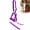 Purple, variant on Jeffers Nylon Weanling Halter for Foals, Ponies, Mini Horses, Adjustable 3/4" 2-Ply Webbing, Brass Hardware, Lightweight – Purple