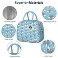 thumbnail image 4 of Reusable Koala Lnsulated Lunch Bag for Women & Men-Leakproof Water-Resistant Cooler Tote,Large Capacity(10.6x8.7x6.3in)for Work,Office,Travel,Picnic,Beach., 4 of 7