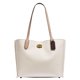 thumbnail image 1 of Bolso de mano Coach Colorblock Leather Willow para portátil de 13 pulgadas, 1 of 5