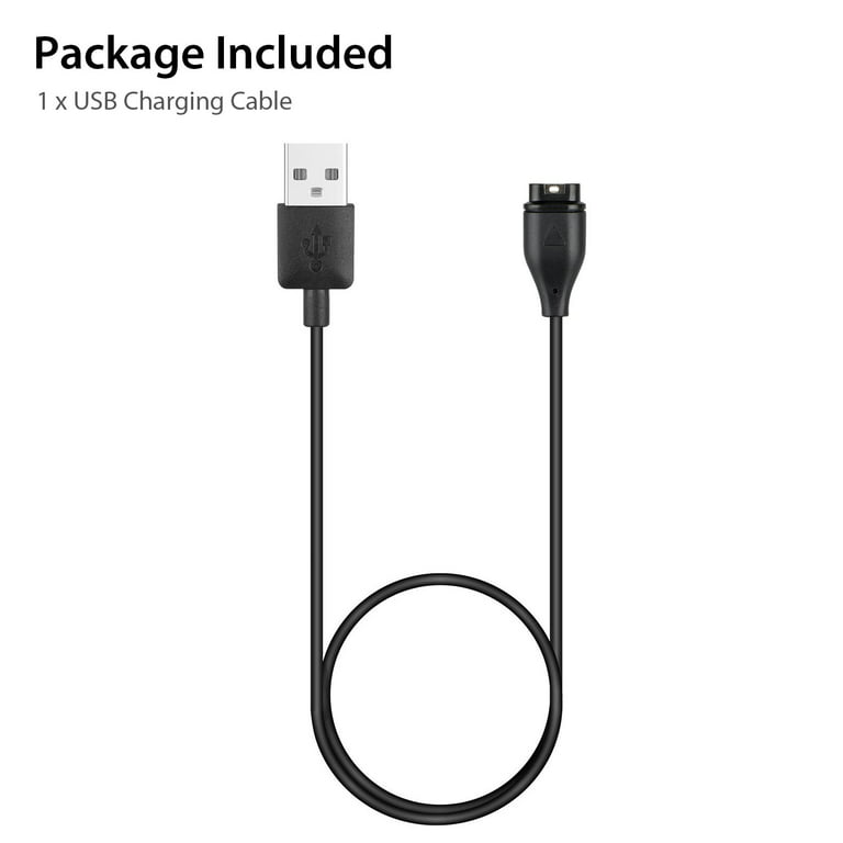 USB Charger Charging Cable Cord for Garmin Fenix 5/5s/5x vivoactive 3 vivosport