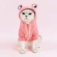 thumbnail image 3 of Mightlink Pet Sweatshirt Bouncy Comfortable Soft Two-legged Keep Warm Dress Up Polyester Cartoon Style Pet Hoodie for Winter, 3 of 7