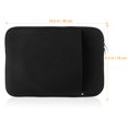thumbnail image 4 of MasteelfCA ROSENICE Laptop Sleeve Case Carry Bag With Zipper for 13inch Air/ Pro/ Retina (Black), 4 of 7