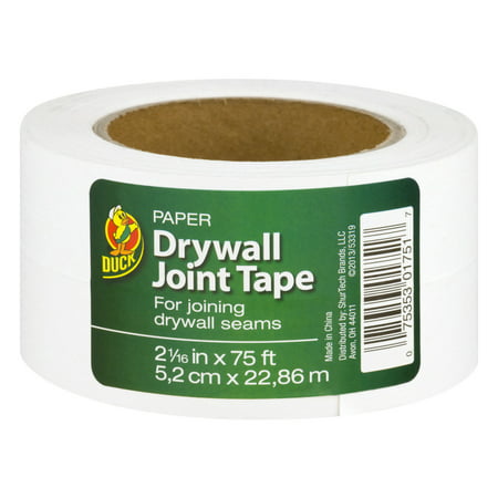 Duck Brand Paper Drywall Joint Tape, 2.06 in. x 75