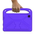 thumbnail image 6 of Galaxy Tab A7 Lite Tablet Kids Case 8.7", ELEHOLD Shockproof Light Weight Handle Stand Kids Case for Samsung Galaxy Tab A7 Lite (2021) SM-T220/T225/T227,Purple, 6 of 6