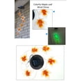 thumbnail image 4 of Blueek Solar Outdoor Maple Leaf Wind Chime Garden Decorative LED Hanging Lamp, 4 of 9