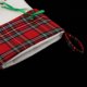 thumbnail image 3 of Bolsas de regalo navideñas a cuadros, calcetines para mascotas, adornos para árboles rojo, 3 of 9