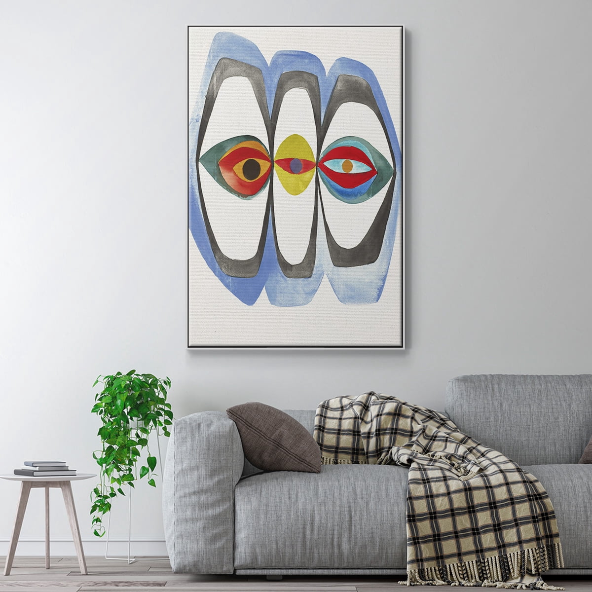 Magic Tricks IV Framed Premium Gallery Wrapped Canvas - Ready to Hang - 27 x 41 - White Floating Frame