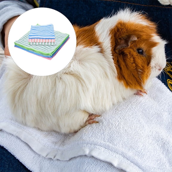 NICEXMAS 10Pcs Supple Guinea Pig Cushion Liners for Small Pet Cages Home Use