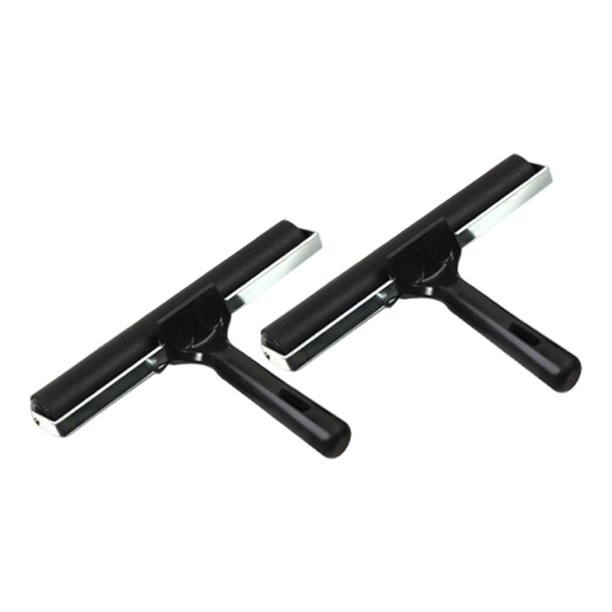 Rodillo de tinta Brayer de goma de 2 piezas, rodillo de impresión de diseño ergonómico y plano para 20 centímetros