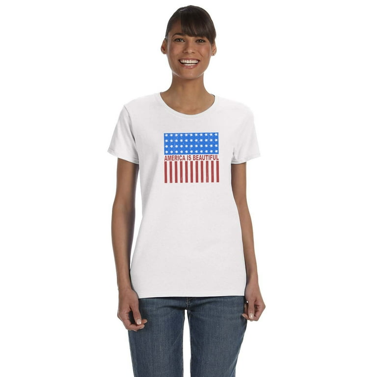 red white and blue shirt walmart
