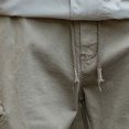 thumbnail image 5 of Aimik Hanes Men's Thin Straight Pants Outdoor Casual Cargo Pants Lightweight Utility Multiple Pockets Workout Athletic Pants-Khaki XXXL, 5 of 6