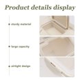 thumbnail image 3 of RENACLIPY 1Pc White Pet Food Storage Case Airtight Plastic Container for Dog Food Storage, 3 of 6