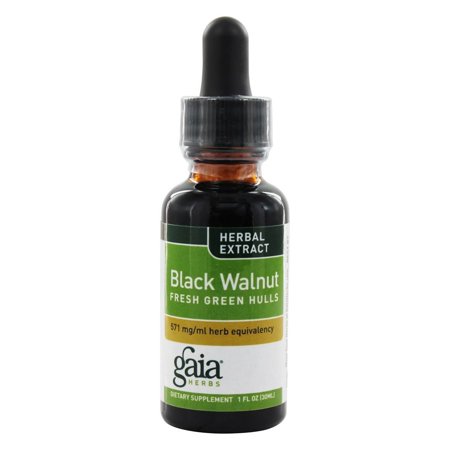 Gaia Herbs - Black Walnut Fresh Green Hulls - 1