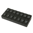 thumbnail image 2 of YAOMOBB Capsule Holder Weekly Tablet Organizer Double Rows 14 Grids Sealed Lid 7 Days Home Supply, 2 of 5