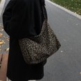thumbnail image 3 of SPEKSEE Women Vintage Leopard Print Canvas Hobo Bag, Large Capacity Adjustable Strap Crossbody Tote Bag, Casual Shoulder Commuter Bag, 3 of 8