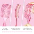 thumbnail image 4 of Candy Brush Detangling Hair Brush for Wet or Dry Hair, Vented Design and Ultra Soft-Nylon Detangler Hair Brush for All Hair Types, Colorful Wet Hair Brush for Women and Girl, Idea Gift, 4 of 7