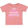 thumbnail image 3 of Inktastic My Friend is a Survivor Breast Cancer Awareness Boys or Girls Baby T-Shirt, 3 of 5