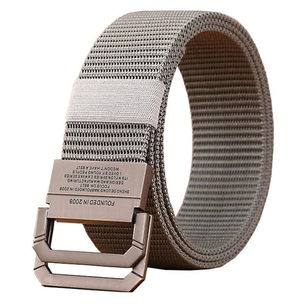 Cinturón de nailon para hombre, tela táctica de lona del ejército, informal, de diseñador de lujo, Correa deportiva militar, HB009