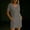 Gray, variant on PWPSG Summer Dresses for Women V Neck Short Sleeve Asymmetrical Button Placket Relaxed Mini Tunic Dress With Dual Practical Side Pockets Green S