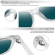 thumbnail image 5 of Gafas de sol Joopin Oversized Square Polarized UV400 Matte Clear, 5 of 6