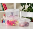 thumbnail image 3 of Sterilite 1803 Plastic Storage Box, Clear, 24 Count, 3 of 9