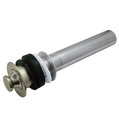 Kingston Brass EV3008 Fauceture Lift and Turn Vessel Sink Drain, Satin Nickel