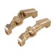 thumbnail image 5 of 2x Brass en forma de latón C de asiento frontal Carcasa C de asiento C Axle delantero Contaminar para mejorar la capacidad de escalada, 5 of 9