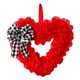 thumbnail image 1 of Corona de amor del día de San Valentín, artículos para fiestas, guirnalda de letreros, corona de puerta principal, corona de cinta de lazo de porche,, 1 of 9