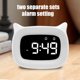 thumbnail image 5 of Reloj de Alarma Digital Reloj Electrónico Digital Led Pantalla de Pantalla, Reloj Electrónico 3D Pantalla de Pantalla Digital, Snooze Reloj de Alarma 12/24H Interruptor Pantalla de Temperatura, 5 of 6