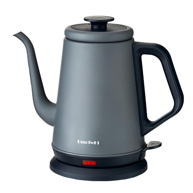 Hervidor eléctrico Dmofwhi Gooseneck 1.0L 1000W 304 de acero inoxidable