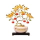thumbnail image 1 of Árbol de la fortuna de cristal con base decorativa y lingotes de oro for decoración del hogar., 1 of 3