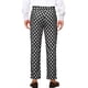 thumbnail image 3 of Pantalones formales de ajuste regular para hombres INSPIRE CHIC con estampado de lunares 34 Negro, 3 of 6