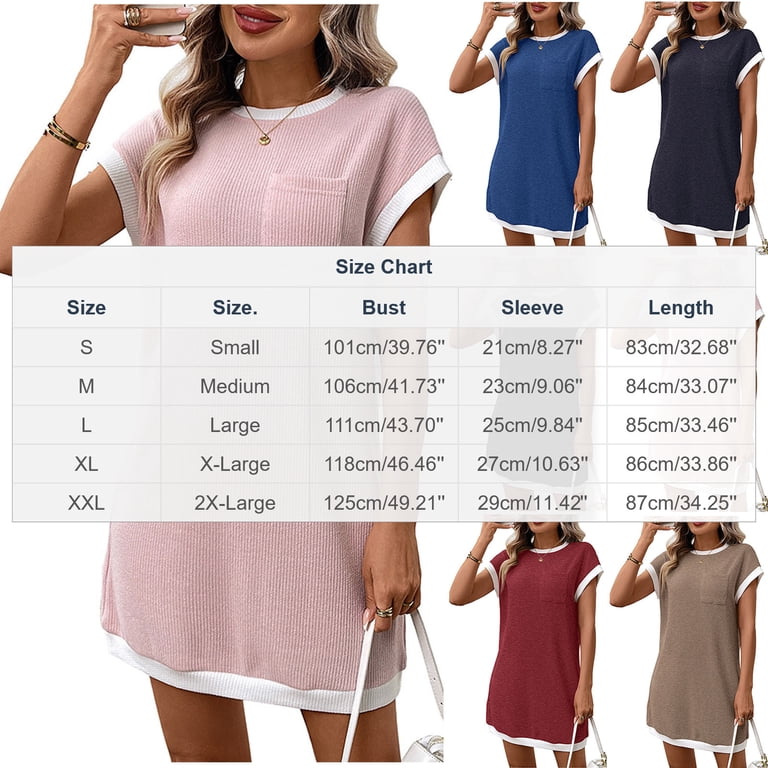 women's cotton knit summer dresses Zoeecloth Summer Dresses for Women Sleeveless Knit Tank Dress Womens Cotton  Pleated Tshirt Tank Sundresses S-XXL