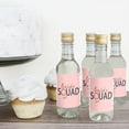 thumbnail image 2 of Big Dot of Happiness Bride Squad - Mini Wine & Champagne Bottle Label Stickers - Rose Gold Bridal Shower or Bachelorette Party Favor Gift - Set of 16, 2 of 7