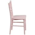 thumbnail image 6 of Emma + Oliver Child’s All Occasion Pink Resin Chiavari Chair for Home or Home Based Rental Business, 6 of 10