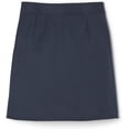 thumbnail image 2 of French Toast Girls Size' Two-Tab Pleated Scooter, Navy, 16.5 Plus, 2 of 9