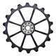 thumbnail image 2 of MEIJUN 2X 18T MTB Desviador Trasero de Bicicleta Rueda Jockey Polea de Rodamiento de Cerámica Rodillo Guía de Bicicleta de Carretera 4 mm 5 mm 6 mm (Negro), 2 of 5