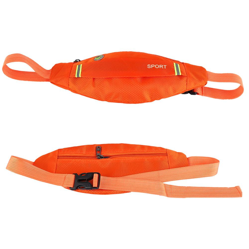 Cergrey Sport Belt Bag 3colors Men Women Outdoor Sport Running Cycling Gym Waist Belt Bag Nylon Pack Waist Bag Orange