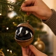 thumbnail image 3 of Clearance! 3D Forest Animal Acorn Ornaments-Cozy Forest Woodland Christmas Ornaments for Christmas Tree & Home Decor (Skunk), 3 of 7